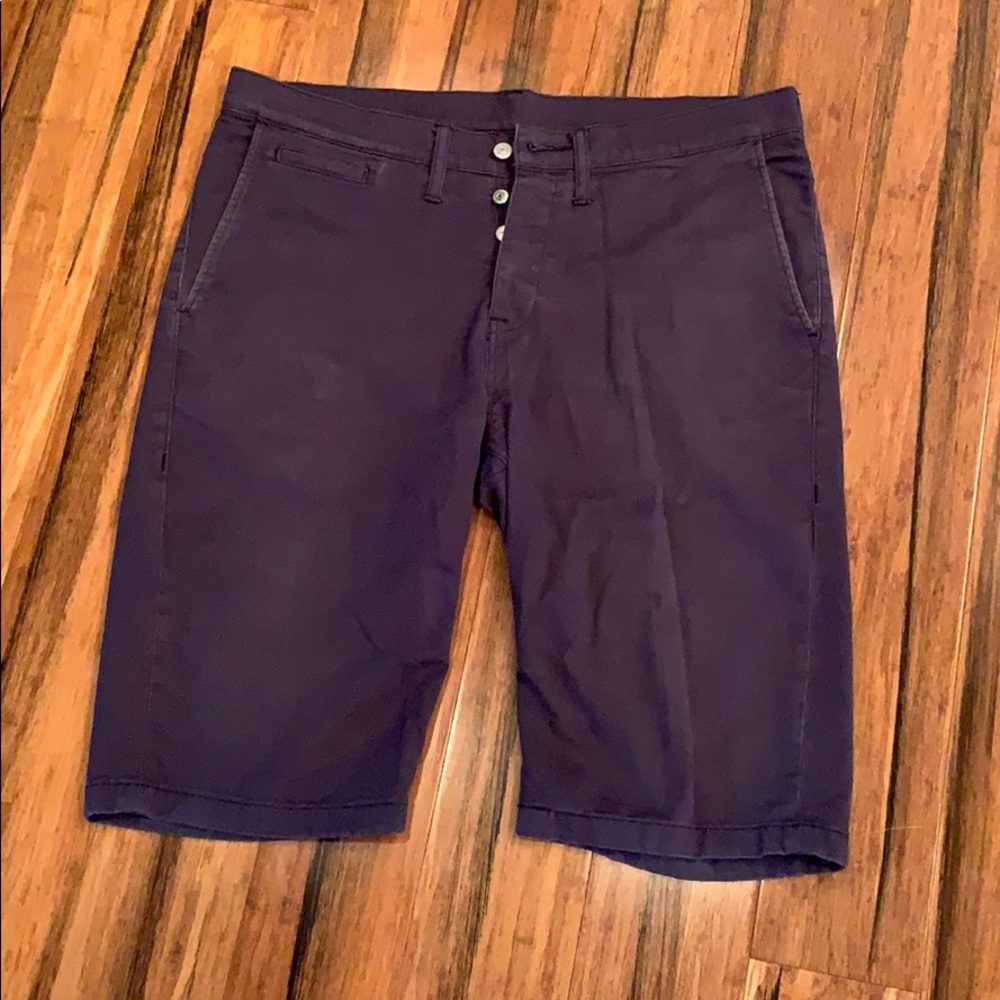 Blue shorts